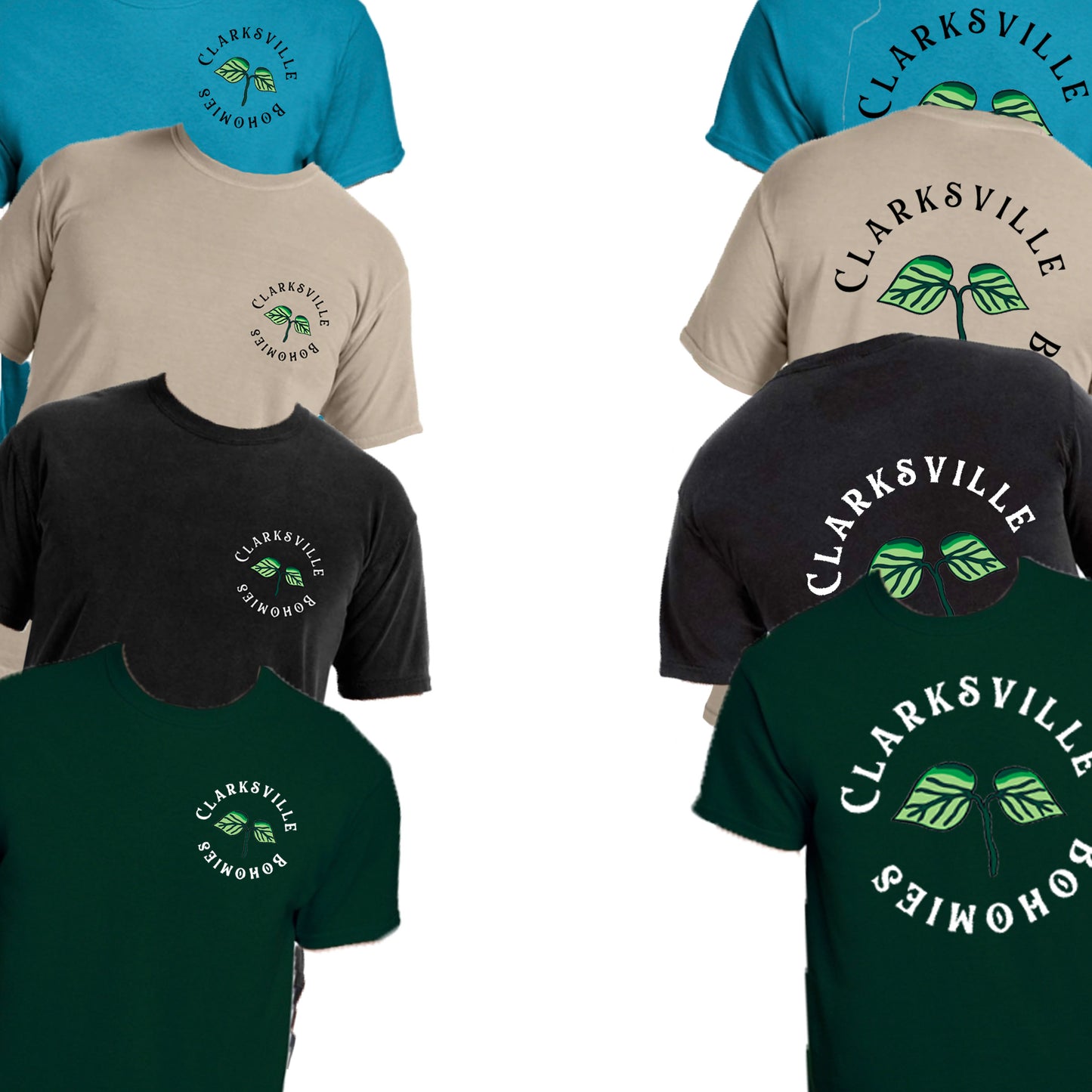 Clarksville Bohomies Tshirt/Hoodie